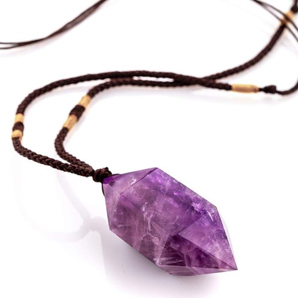 Amethyst Crystal Necklace Fashion - Image 2