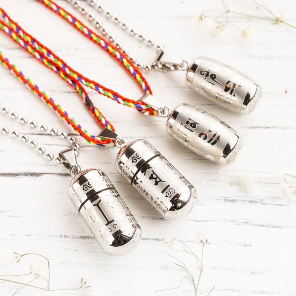 Mantra Om Necklace For Cheap