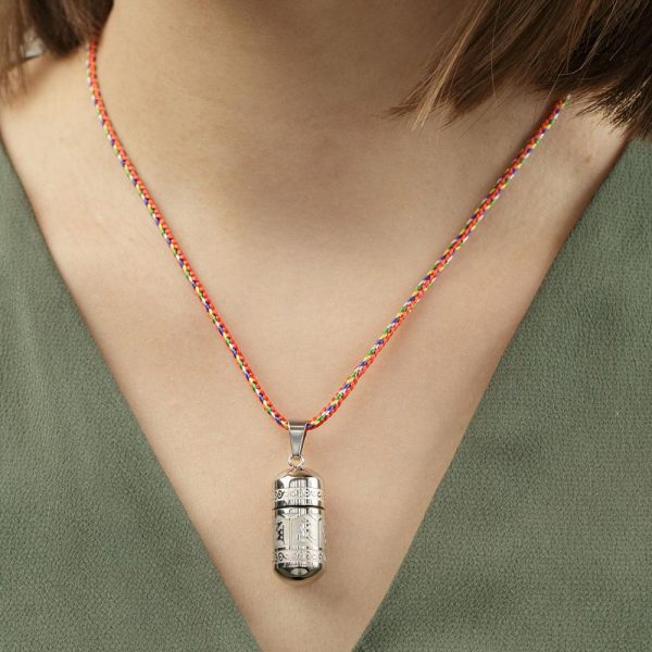 Mantra Om Necklace For Cheap - Image 2