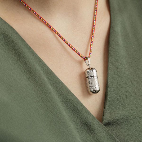 Mantra Om Necklace For Cheap - Image 3