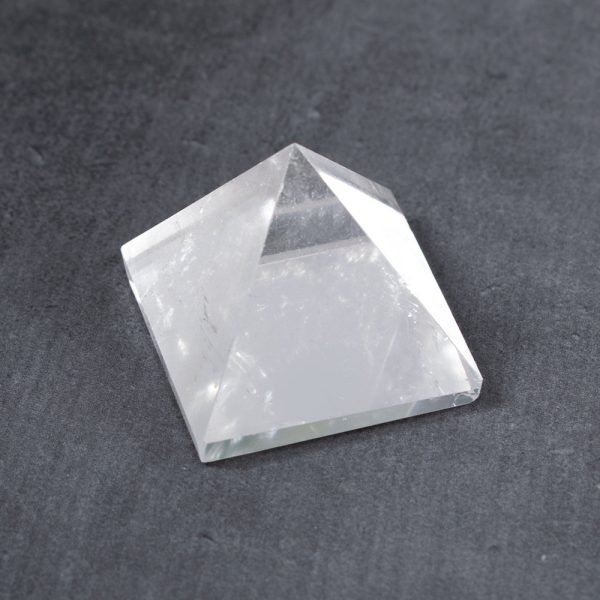 Natural Crystal Clear Quartz Pyramid Fashion - Image 2