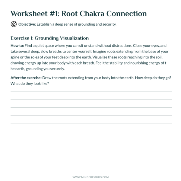Chakra Balance for Real People: Your Printable Workbook & Guide (50 pages) Supply - Image 5