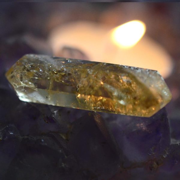 Polished Citrine Double Terminated Point Online now - Image 4