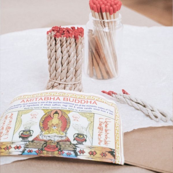 Tibetan Amitabha Buddha Rope Incense Discount - Image 3