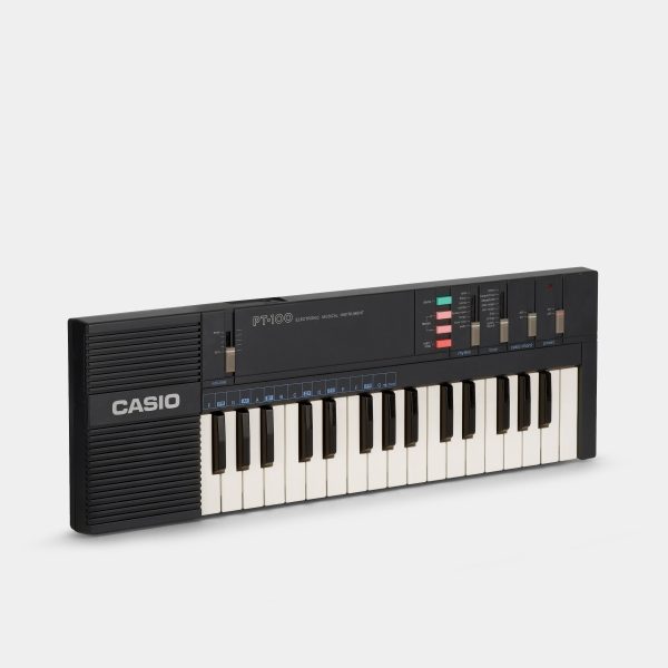 Casio PT-100 Synthesizer Keyboard For Sale